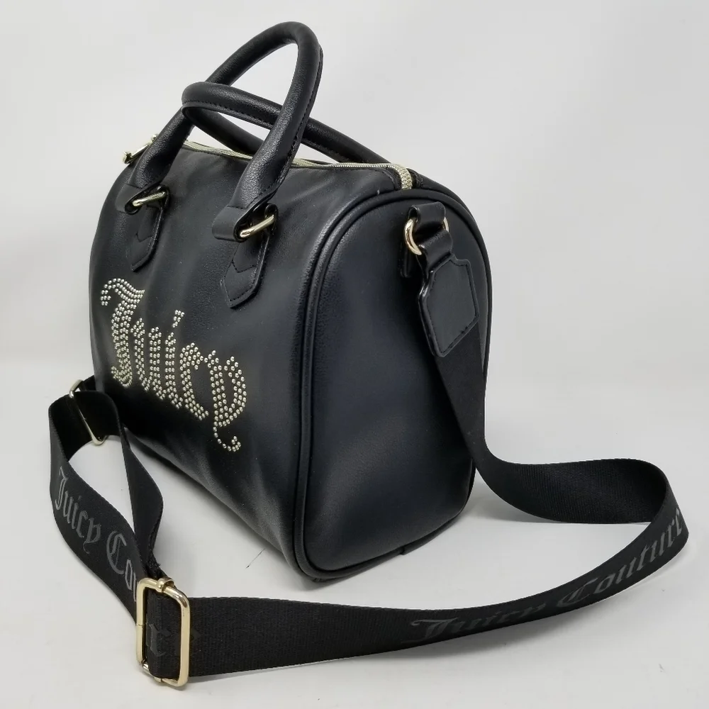 Juicy Couture Be Classic II Satchel Tic Tok Bag Logo Y2K  Crossbody 90s Coquette